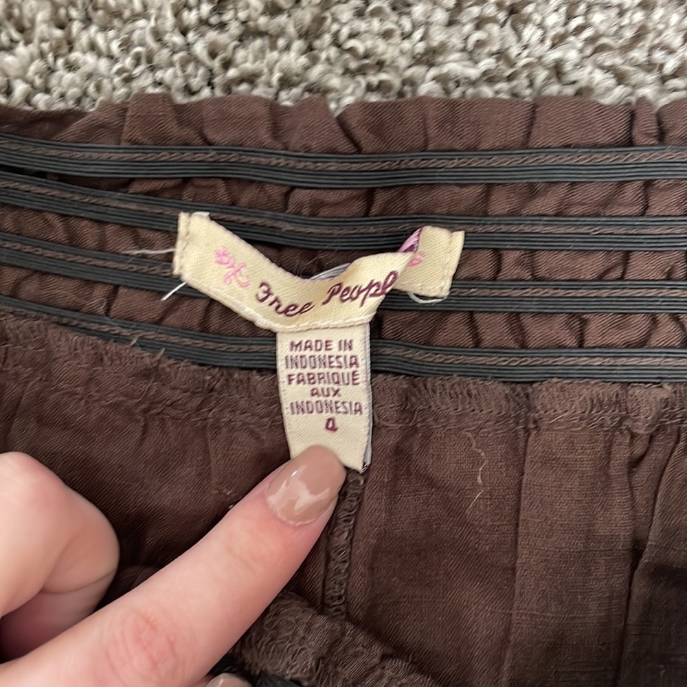 Free People Ruffled Skirt - Picture 3 of 4